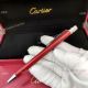 Copy Cartier Santos Red Silver Ballpoint Pen Cartier Gift Pens (2)_th.jpg